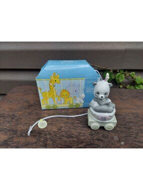 Precious Moments Circus Train Birthday Panda Age 12 "Give a Grin & Let the Fun B